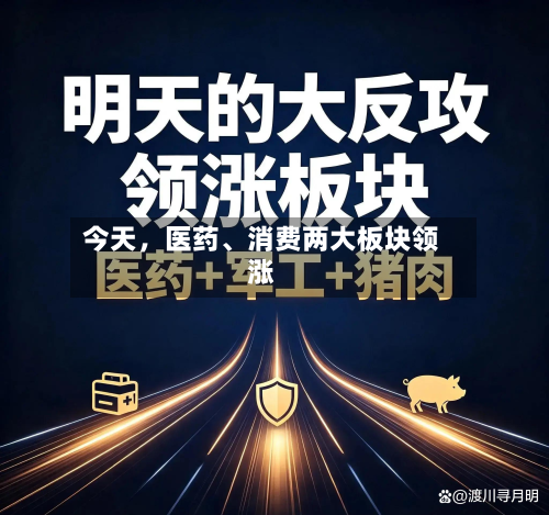 今天	，医药、消费两大板块领涨-第2张图片