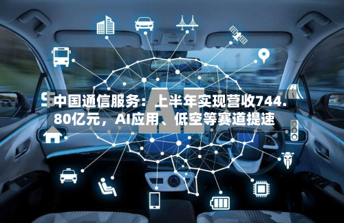 中国通信服务：上半年实现营收744.80亿元，AI应用、低空等赛道提速-第3张图片