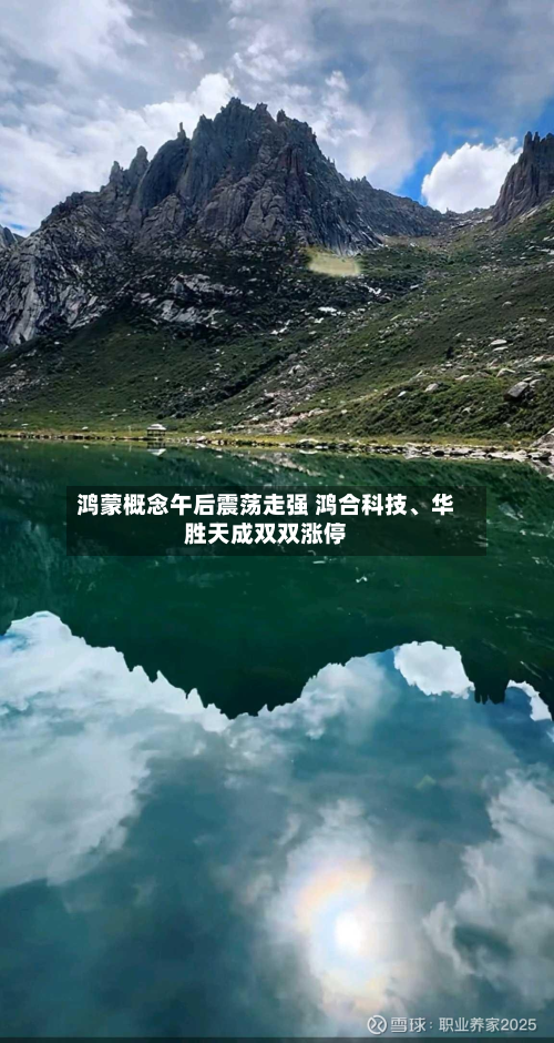 鸿蒙概念午后震荡走强 鸿合科技、华胜天成双双涨停-第1张图片
