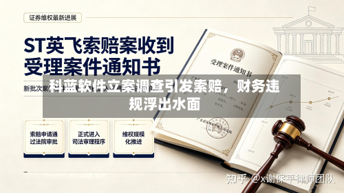 科蓝软件立案调查引发索赔，财务违规浮出水面-第2张图片