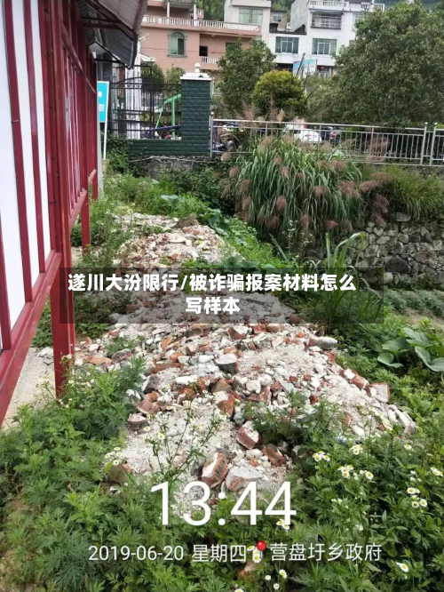 遂川大汾限行/被诈骗报案材料怎么写样本-第2张图片