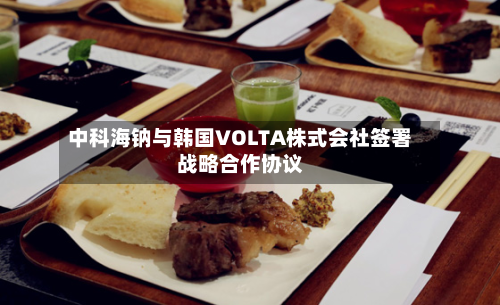 中科海钠与韩国VOLTA株式会社签署战略合作协议-第2张图片